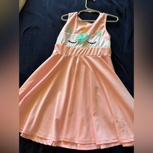 Little adventure unicorn twirl dress